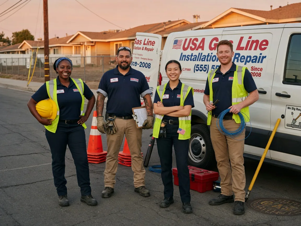 Gas Line Installation company in Tracys Landing, MD